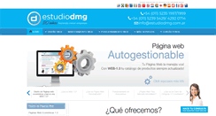 Desktop Screenshot of estudiodmg.com